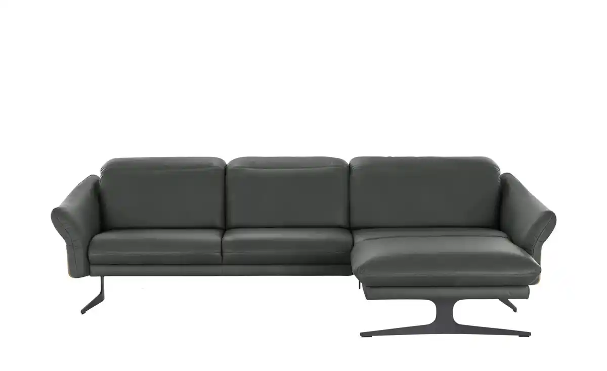 Bild 1 von himolla Ecksofa Leder 1059 ¦ grau ¦ Maße (cm): B: 284 H: 83 T: 179.0 Polstermöbel > Sofas > Ecksofas - Möbel Kraft