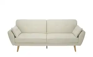 Schlafsofa  Konstantina ¦ creme ¦ Maße (cm): B: 222 H: 88 T: 86.0 Polstermöbel > Sofas > 2-Sitzer - Möbel Kraft