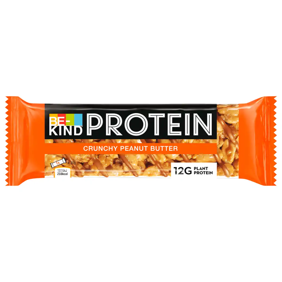 Bild 1 von BE-KIND Protein Crunchy Peanut Butter 50g