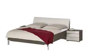 Bettanlage   ¦ braun ¦ Maße (cm): B: 309 H: 97 Betten > Doppelbetten - Möbel Kraft