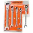 Bild 2 von Werckmann Ratschenschlüssel-Set mit flexiblem Kopf