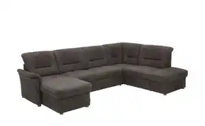 Kollektion Kraft Wohnlandschaft  Urte ¦ braun ¦ Maße (cm): B: 327 H: 96 T: 218.0 Polstermöbel > Sofas > Wohnlandschaften - Möbel Kraft