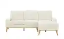 Bild 1 von Ecksofa  Azelia ¦ creme ¦ Maße (cm): B: 225 H: 91 T: 142.0 Polstermöbel > Sofas > 3-Sitzer - Möbel Kraft