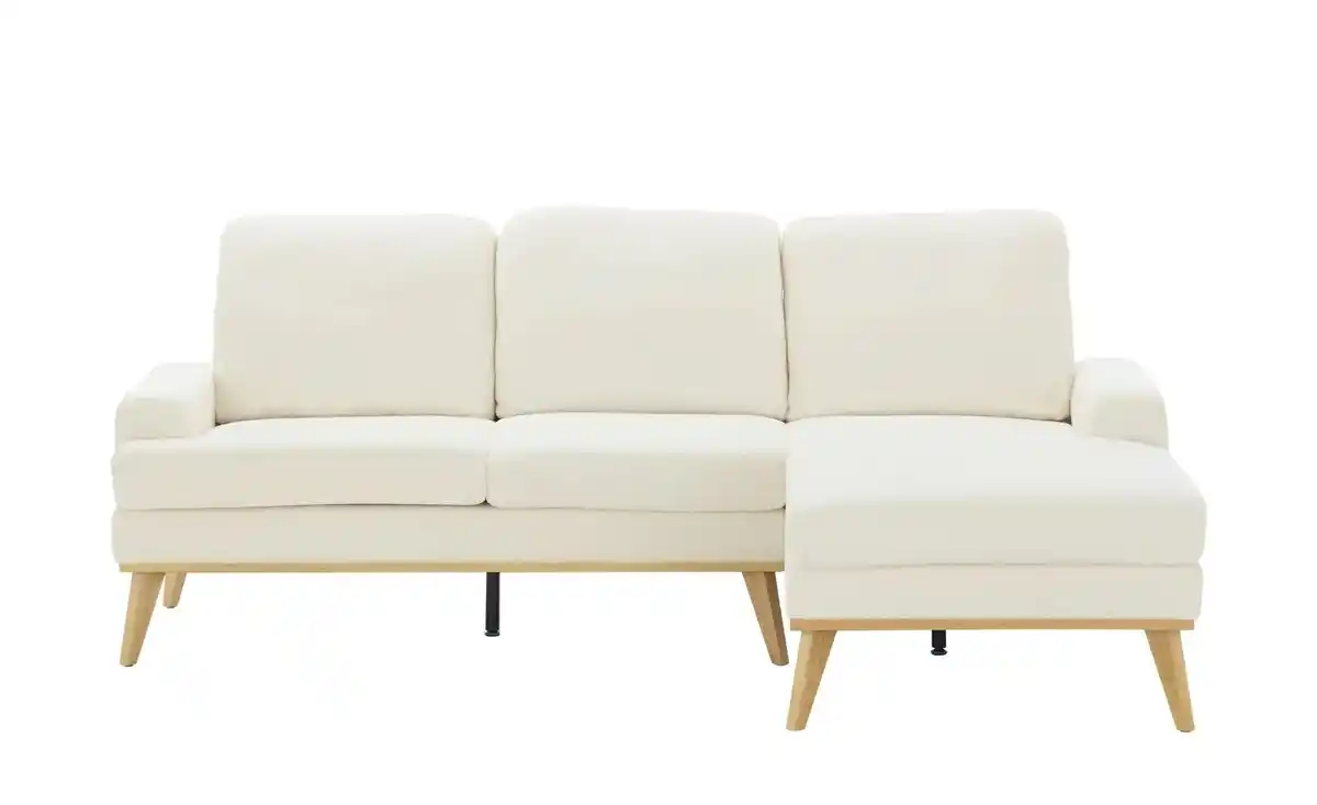 Bild 1 von Ecksofa  Azelia ¦ creme ¦ Maße (cm): B: 225 H: 91 T: 142.0 Polstermöbel > Sofas > 3-Sitzer - Möbel Kraft