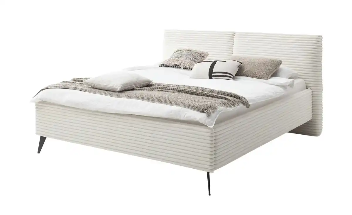 Bild 1 von Polsterbettgestell flauschiger Mega-Cord Bezug  ¦ Maße (cm): B: 207 H: 107 Betten > Doppelbetten - Möbel Kraft