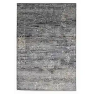 Musterring Flachwebeteppich Wave Kontura, Creme, Grau, Textil, rechteckig, 70x140 cm, in verschiedenen Größen erhältlich, Teppiche & Böden, Teppiche, Moderne Teppiche