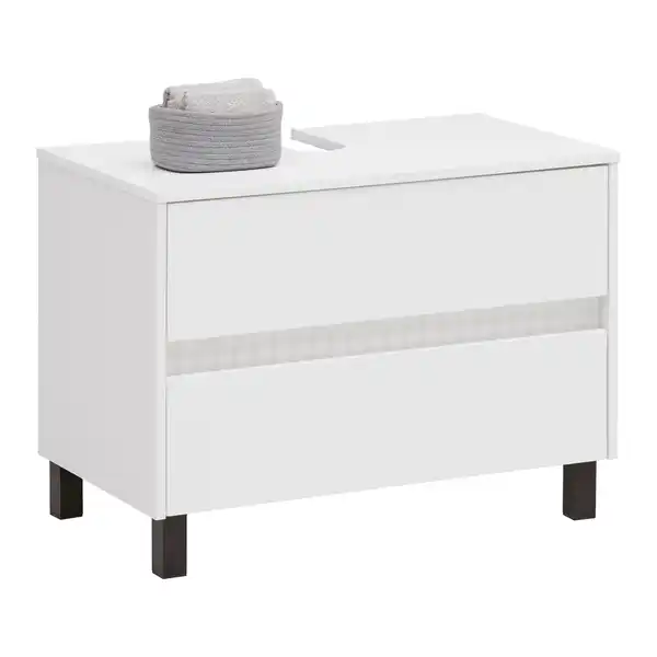 Bild 1 von Waschbeckenunterschrank Aida Weiß, Weiß