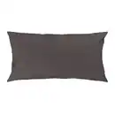 Bild 1 von Kissenhülle Xenia Uni Anthrazit ca. 40x80cm, Anthrazit