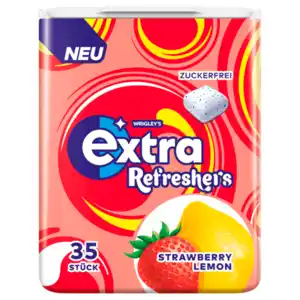 Wrigley's Extra Refreshers Strawberry & Lemon zuckerfrei 35 Stück