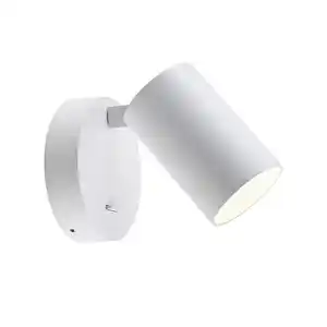 Leseleuchte Can, Metall, rund, 6x10.5x6 cm, Lampen & Leuchten, Innenbeleuchtung, Tischlampen