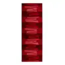 Bild 1 von Floordirekt Läufer Via Veneto, Rot, Textil, Uni, rechteckig, 80x400 cm, pflegeleicht, Teppiche & Böden, Teppiche, Teppichläufer