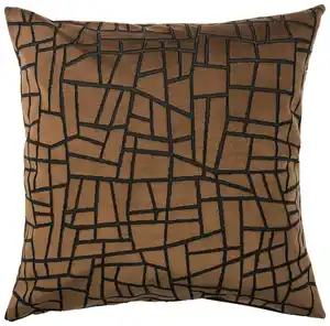 Kissenhülle Georg Braun ca. 50x50cm, Braun