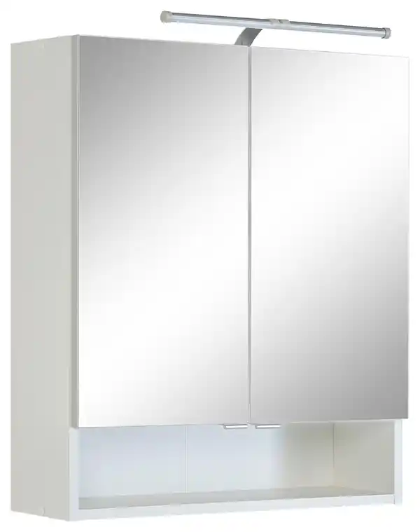 Bild 1 von Spiegelschrank Riga 2-türig ca. 60x71x20 cm, Weiß