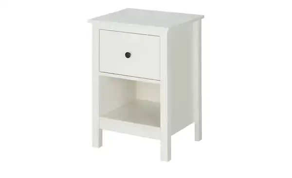 Bild 1 von Nachtkommode   ¦ weiß ¦ Maße (cm): B: 47 H: 66 T: 39.5 Tische > Nachttische - Möbel Kraft