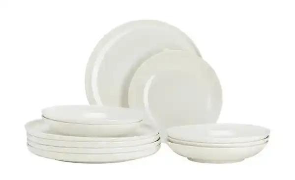 Bild 1 von Peill+Putzler Tafelservice  Delia ¦ weiß ¦ Porzellan Geschirr > Geschirrsets > Tafelservice - Möbel Kraft