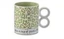 Bild 1 von Peill+Putzler Kaffeebecher  Wildnis ¦ grün ¦ Porzellan ¦ Maße (cm): H: 9,5  Ø: 8.0 Geschirr > Becher - Möbel Kraft