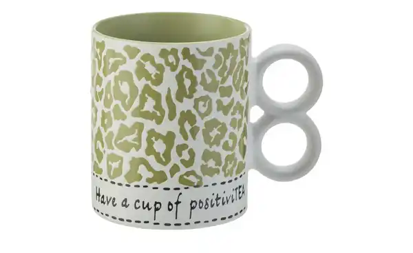 Bild 1 von Peill+Putzler Kaffeebecher  Wildnis ¦ grün ¦ Porzellan ¦ Maße (cm): H: 9,5  Ø: 8.0 Geschirr > Becher - Möbel Kraft