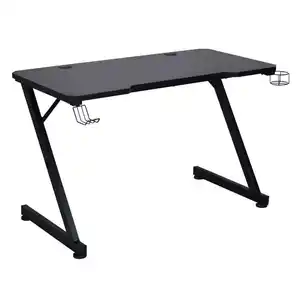 Gamingtisch Racer Schwarz, Schwarz