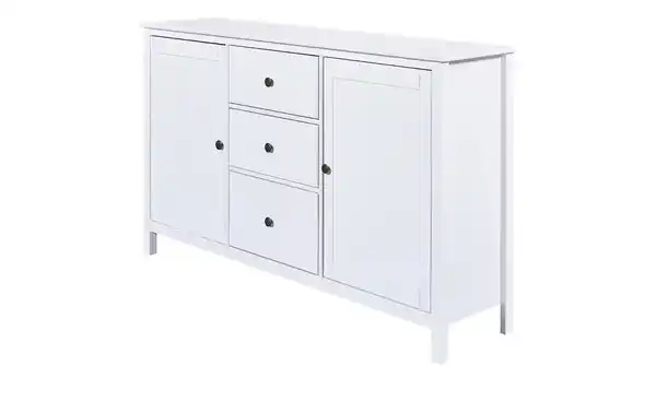 Bild 1 von Sideboard aus Massivholz  ¦ weiß ¦ Maße (cm): B: 160 H: 96 T: 45.0 Kommoden & Sideboards > Kommoden - Möbel Kraft