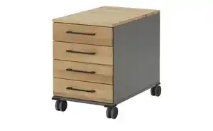 Rollcontainer  SOLIDLine ¦ grau ¦ Maße (cm): B: 43 H: 60 T: 68.0 Schränke > Bürocontainer - Möbel Kraft