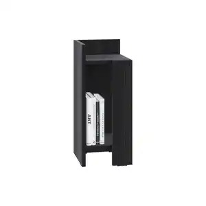 Nachtisch Elos ca. 27x60x25 cm Schwarz, Schwarz