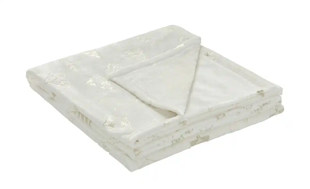 Bild 1 von como Flanelldecke  Weihnachten ¦ creme ¦ Synthetik ¦ Maße (cm): B: 130 Heimtextilien > Kuscheldecken - Möbel Kraft