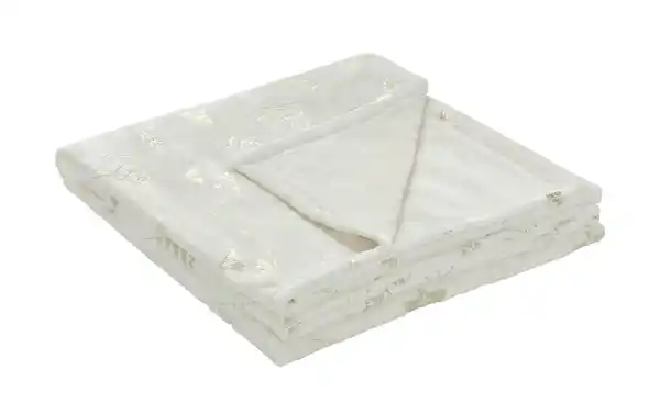 Bild 1 von como Flanelldecke  Weihnachten ¦ creme ¦ Synthetik ¦ Maße (cm): B: 130 Heimtextilien > Kuscheldecken - Möbel Kraft