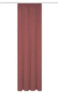 Fertigvorhang Softy Beere ca. 140x225cm, Beere