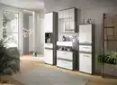 Bild 1 von Badezimmer-Set BLAKE 4-teilig, Weiß Hochglanz, Weiß Hochglanz