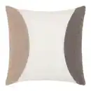 Bild 1 von Zierkissen Anna Grau/Naturfarben ca. 45x45cm, Grau, Naturfarben, Beige
