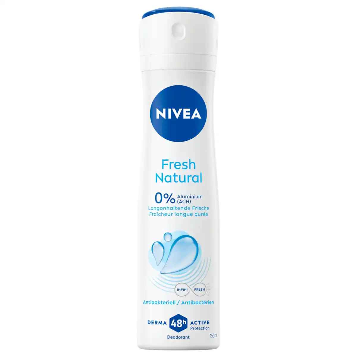 Bild 1 von NIVEA Deospray Fresh Natural ohne Aluminium 150ml