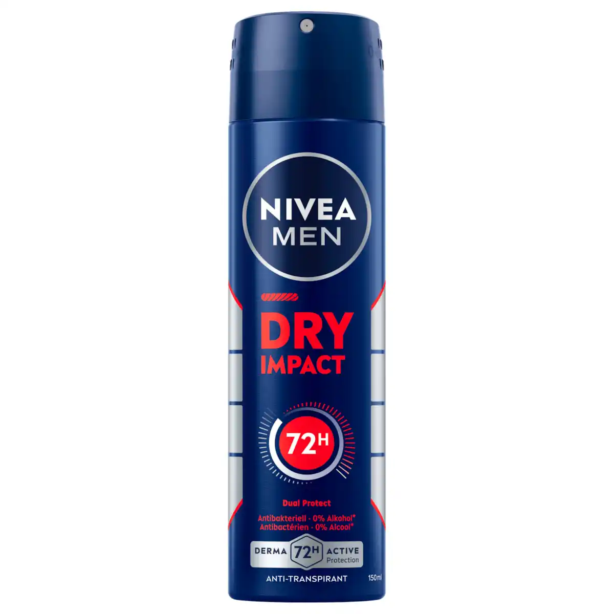 Bild 1 von NIVEA Men Deospray Dry Impact Antitranspirant 150ml