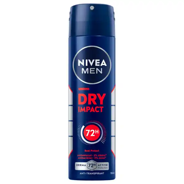 Bild 1 von NIVEA Men Deospray Dry Impact Antitranspirant 150ml