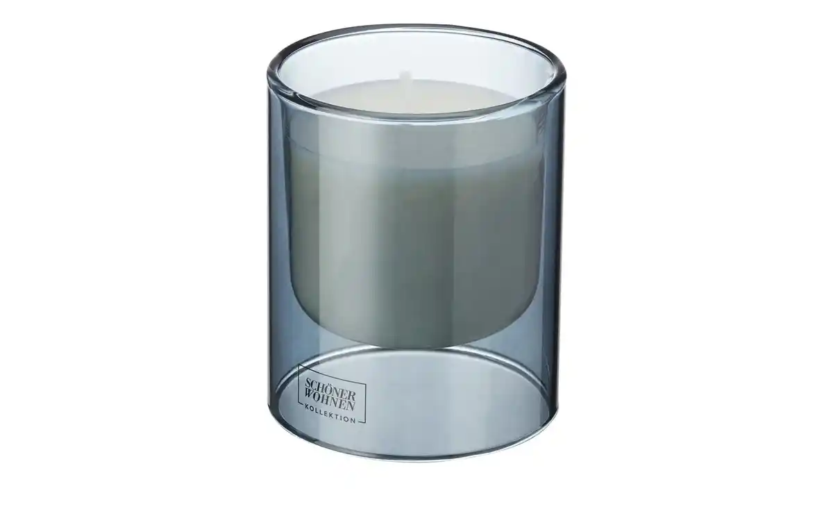 Bild 1 von SCHÖNER WOHNEN Kollektion Duftkerze   ¦ blau ¦ Glas,Wachs ¦ Maße (cm): H: 11  Ø: 9.0 Dekoration > Kerzen & Kerzenständer > Kerzen & Teelichter - Möbel Kraft