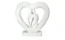 Bild 1 von HOME STORY Dekoobjekt Herz   ¦ weiß ¦ Polyresin (Kunstharz) ¦ Maße (cm): B: 21,5 H: 21,5 T: 6.5 Dekoration > Dekoartikel - Möbel Kraft