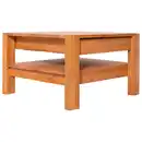 Bild 1 von Linea Natura Couchtisch, Kernbuche, Holz, Kernbuche, massiv, 2 Schubladen, quadratisch, eckig, 70x47.5x70 cm, offenes Fach, Wohnzimmer, Wohnzimmertische, Couchtische