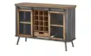 Bild 1 von Sideboard   ¦ grau ¦ Maße (cm): B: 119,5 H: 80,5 T: 39.5 Kommoden & Sideboards > Sideboards - Möbel Kraft