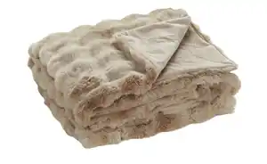 bugatti Felldecke  Bubble ¦ beige ¦ Synthetik ¦ Maße (cm): B: 150 Heimtextilien > Kuscheldecken - Möbel Kraft