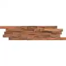 Bild 1 von Wandverkleidung Beachwood, Braun, Holz, Tasmanischer Nussbaum, Holz, 15x2x61 cm, Tapeten & Wandverkleidungen, Wandverkleidung