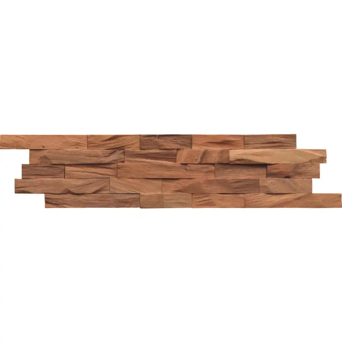 Bild 1 von Wandverkleidung Beachwood, Braun, Holz, Tasmanischer Nussbaum, Holz, 15x2x61 cm, Tapeten & Wandverkleidungen, Wandverkleidung