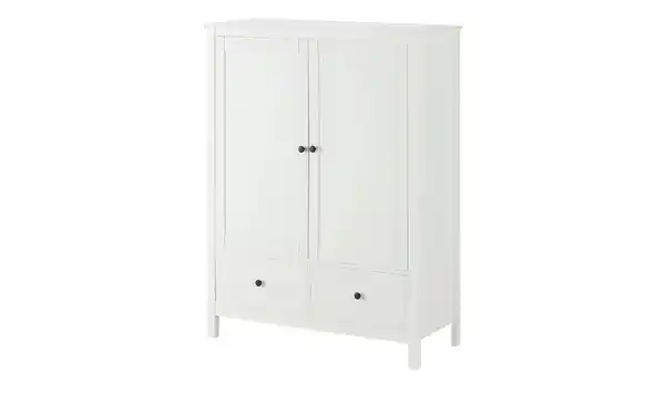 Bild 1 von Wäscheschrank Massivholz   ¦ weiß ¦ Maße (cm): B: 106 H: 140 T: 45.0 Kommoden & Sideboards > Kommoden - Möbel Kraft