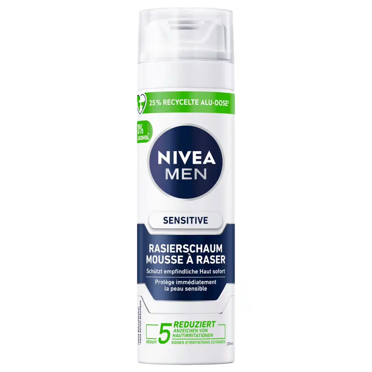 Bild 1 von NIVEA Men Rasierschaum Sensitive 200ml