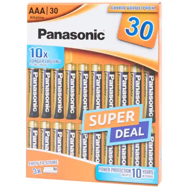 Bild 1 von Panasonic Alkaline-Batterien AAA