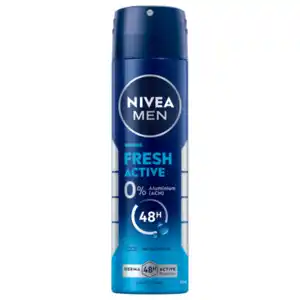NIVEA Men Deospray Fresh Active Spray 48h ohne Aluminium 150ml