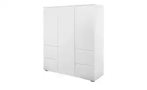 smart Highboard   ¦ weiß ¦ Maße (cm): B: 116 H: 131 T: 40.0 Kommoden & Sideboards > Highboards - Möbel Kraft