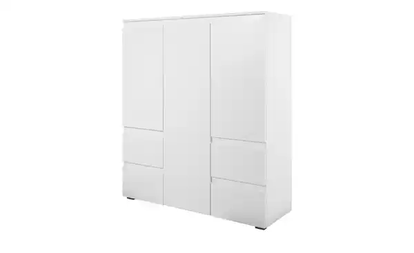 Bild 1 von smart Highboard   ¦ weiß ¦ Maße (cm): B: 116 H: 131 T: 40.0 Kommoden & Sideboards > Highboards - Möbel Kraft