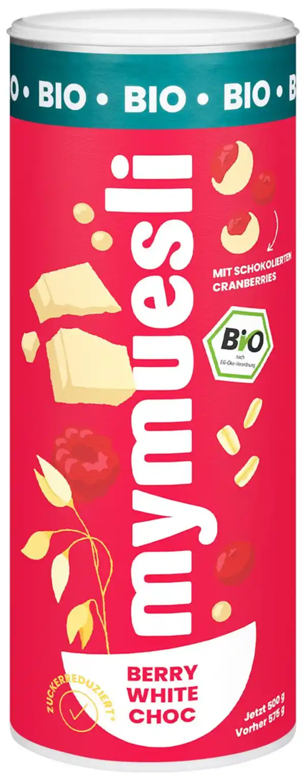 Bild 1 von MYMUESLI Bio-Müsli, 500-g-Dose