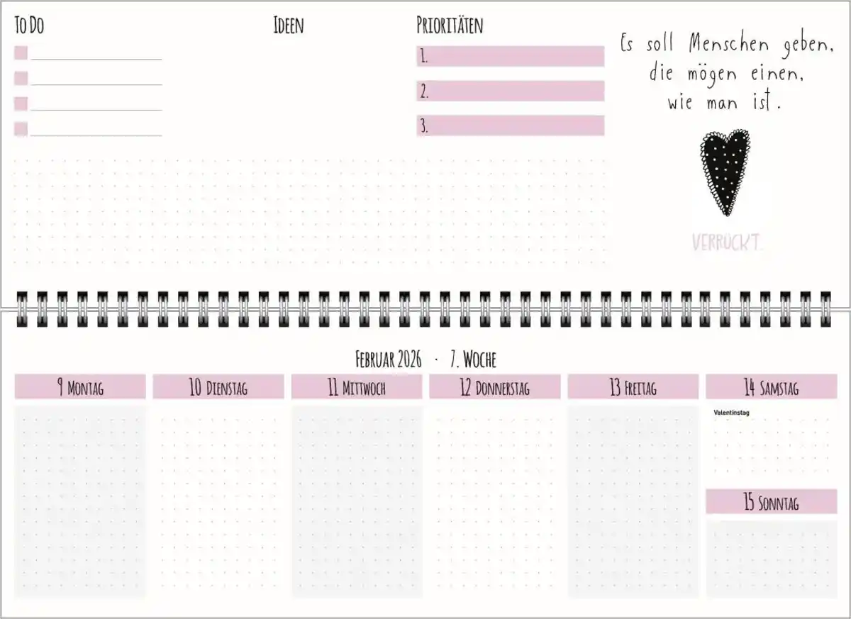 Bild 4 von Tischquerkalender 2026