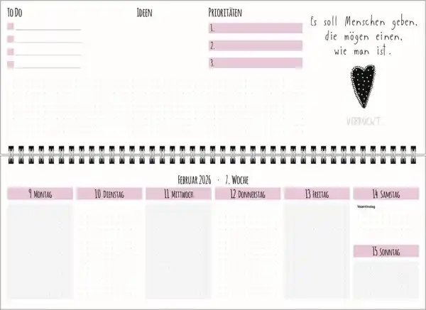 Bild 4 von Tischquerkalender 2026