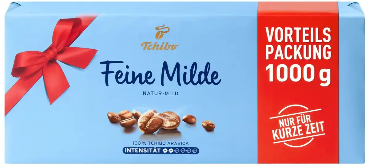 Bild 1 von TCHIBO Feine Milde im Vorteilspack, 4 x 250-g-Packg.